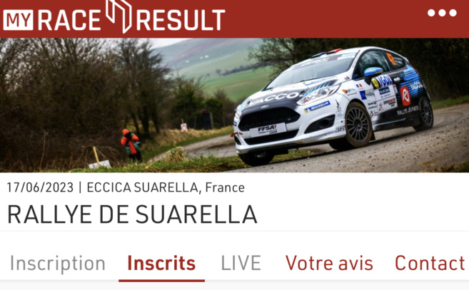 CLASSEMENT EN LIGNE